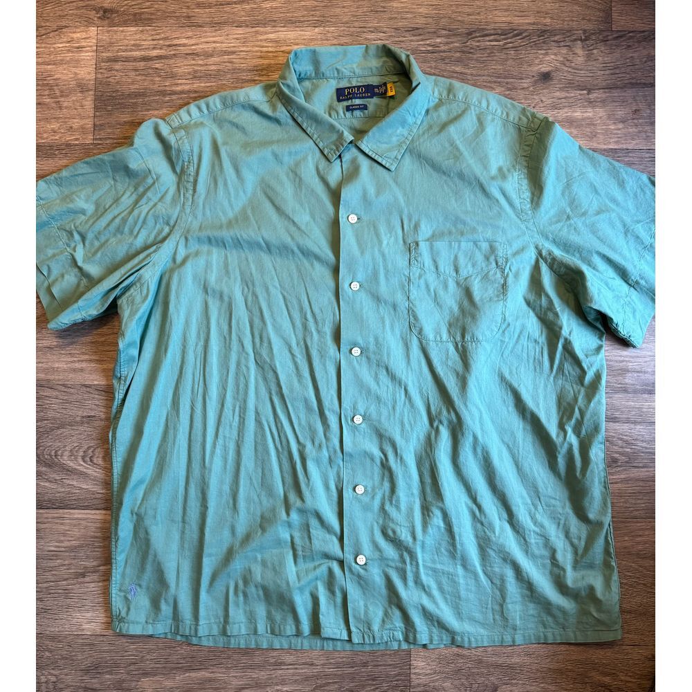 Polo Ralph Lauren Men's Classic Fit‎ Short Sleeved Shirt XXL